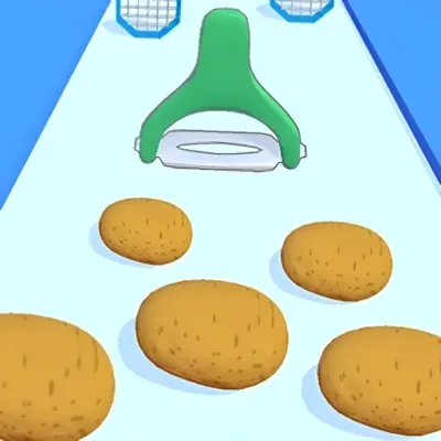 Make Fries - Fun Potato Processing Runner Game