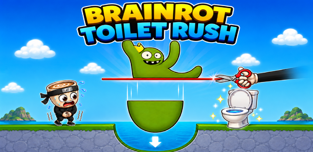 Brainrot Toilet Rush gameplay